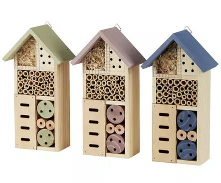 Hyönteishotelli Nature 13x26cm - Hyönteishotellit, houkutuskasvit - 5709386127312 - 1