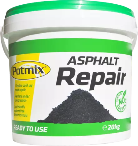 Potmix asfaltinpaikkausaine 20 kg - Muut rakennuskemikaalit - 7331657110204 - 1